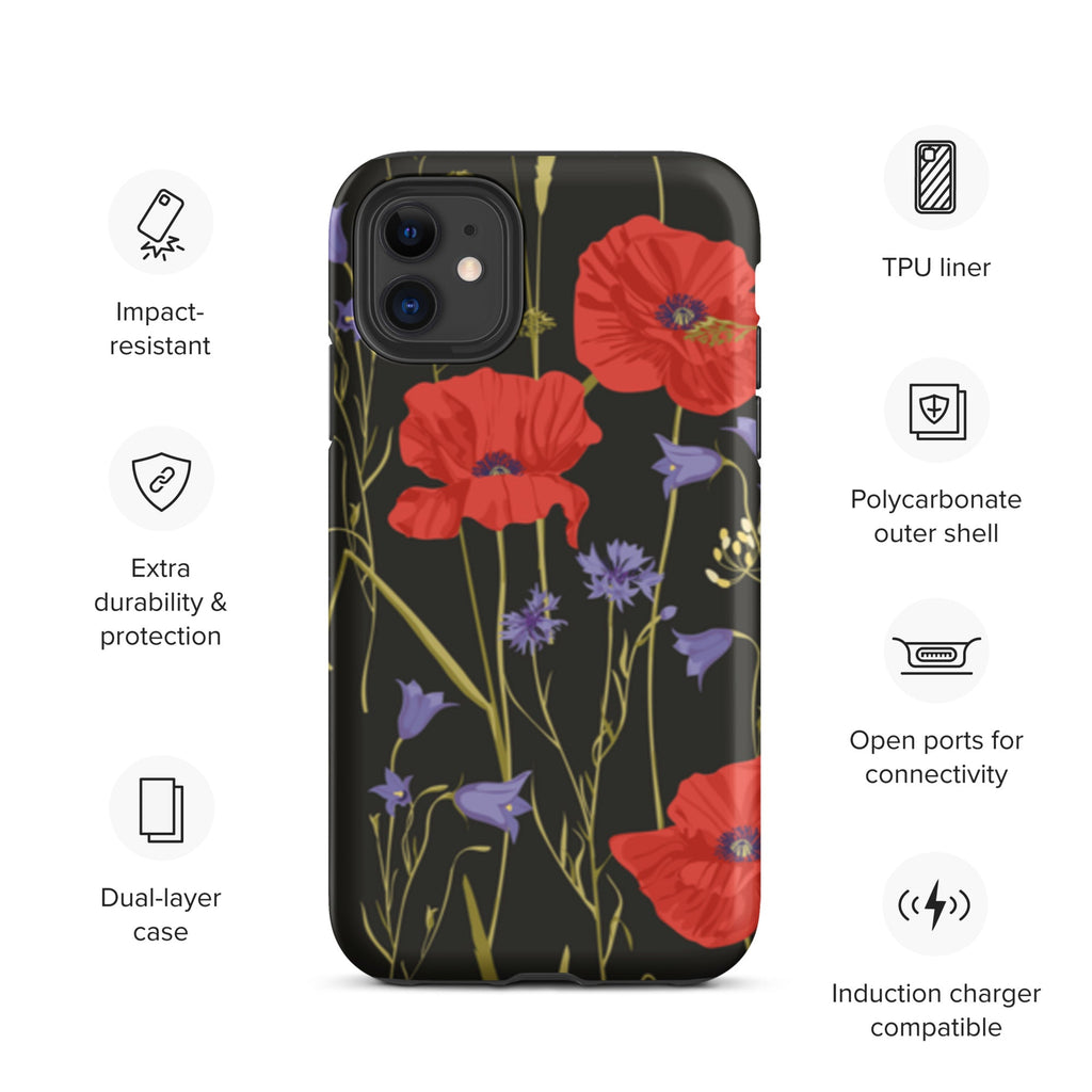 Premium iPhone Case - Poppies