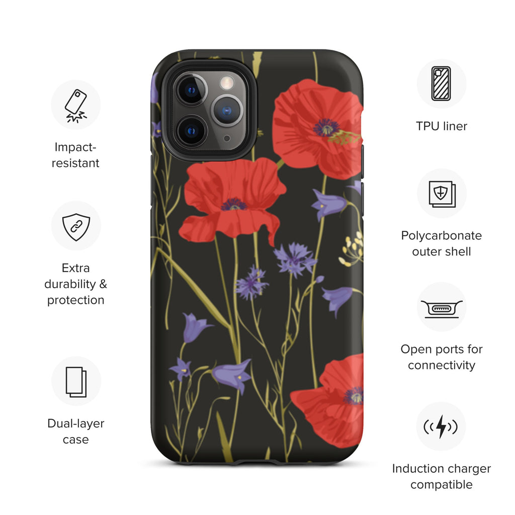 Premium iPhone Case - Poppies