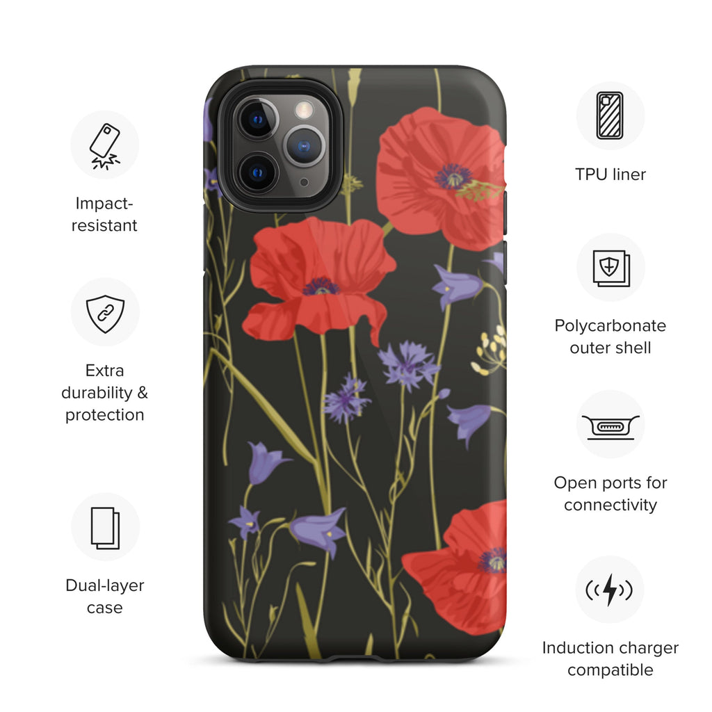 Premium iPhone Case - Poppies