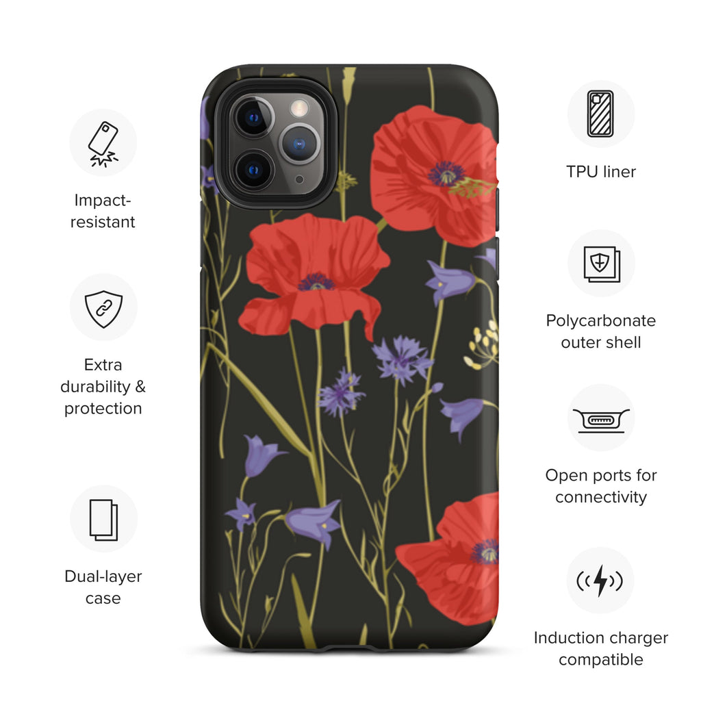 Premium iPhone Case - Poppies