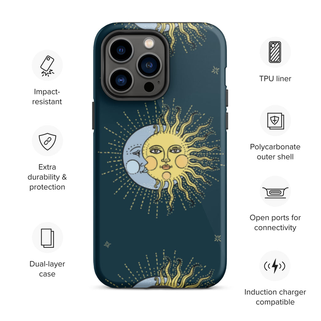 Premium iPhone Case - Sun and Moon