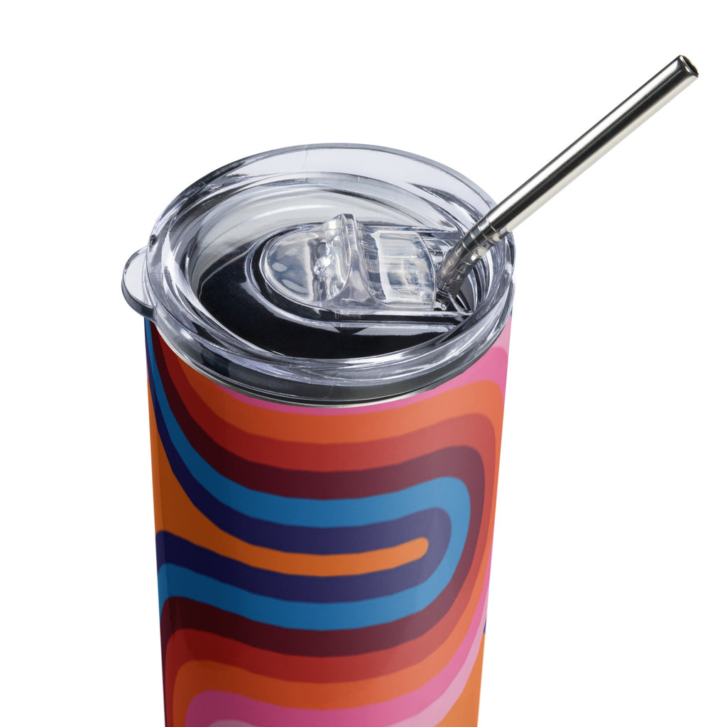 Stainless Steel Tumbler - 60's Vibes