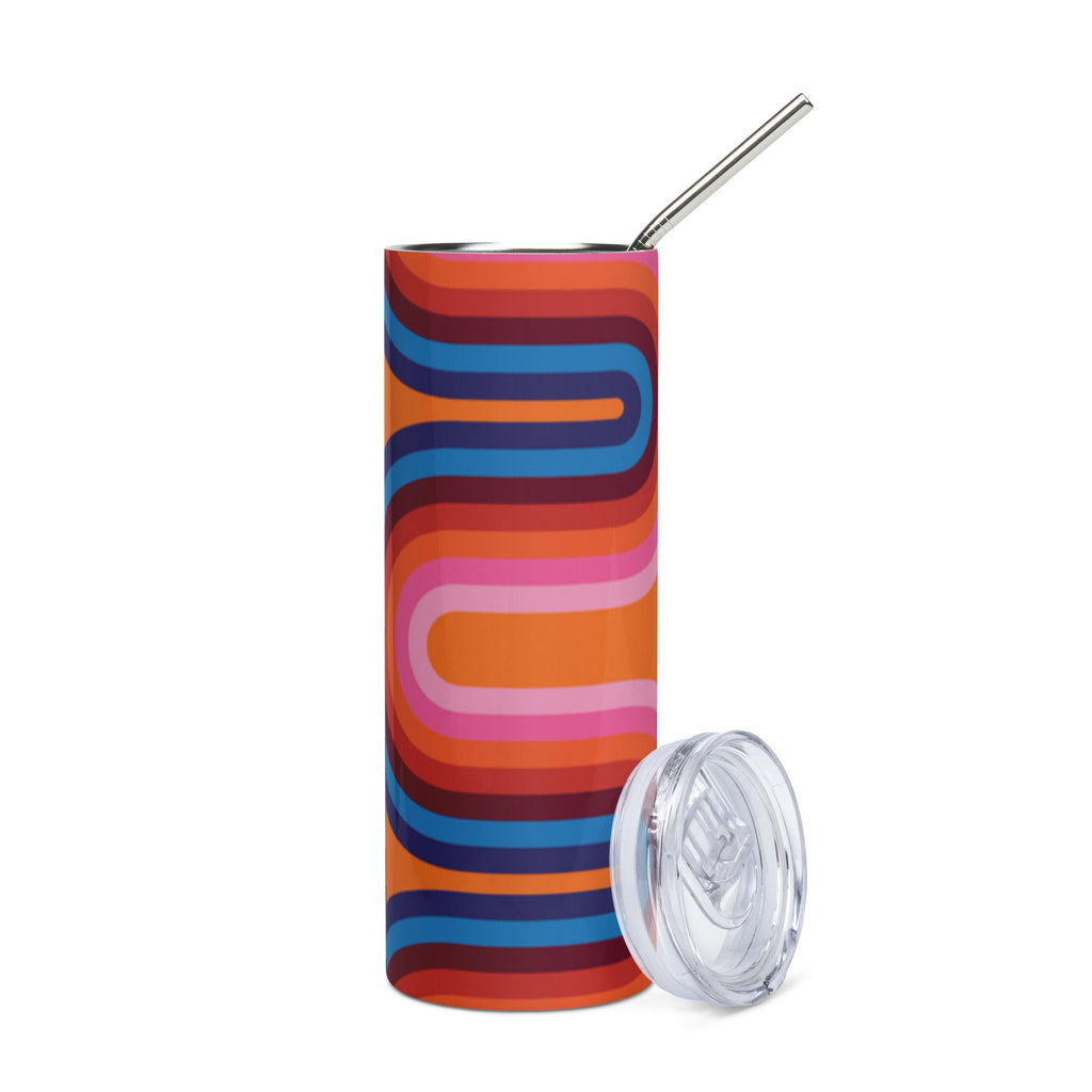 Stainless Steel Tumbler - 60's Vibes
