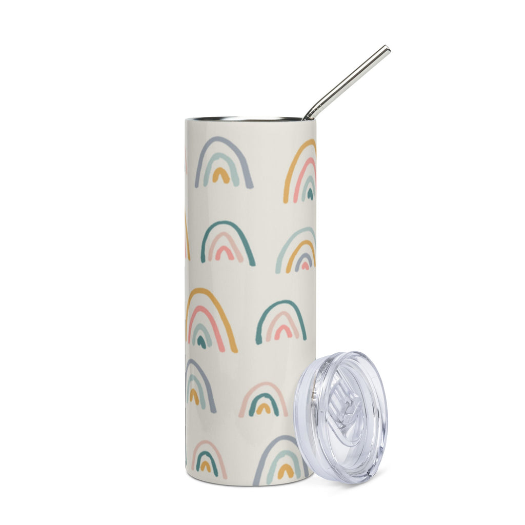 Stainless Steel Tumbler - Rainbows