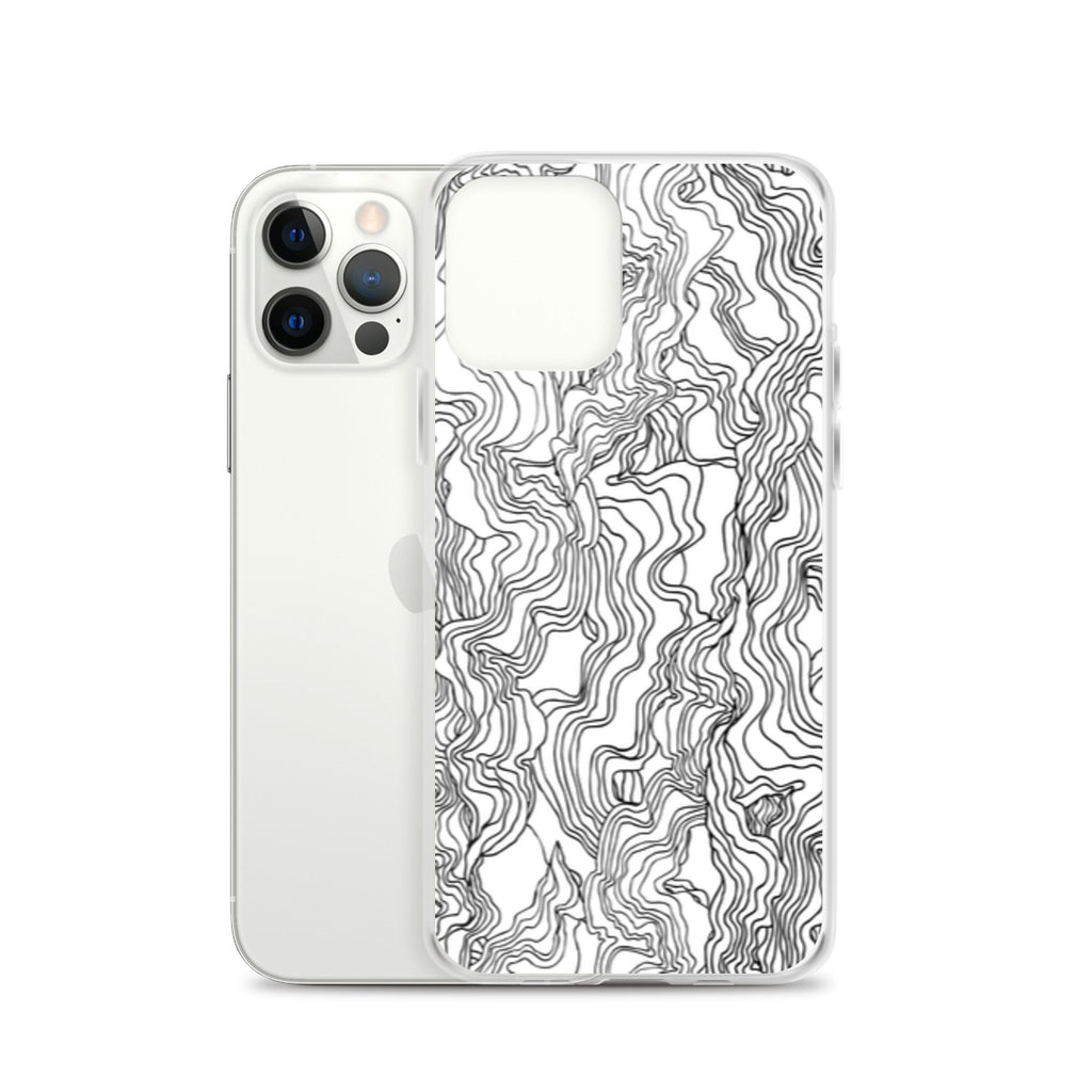 iPhone Case - Black Squiggles