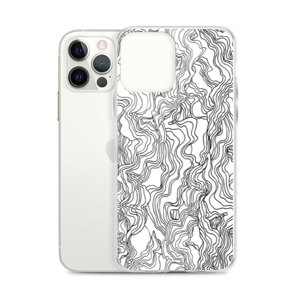 iPhone Case - Black Squiggles