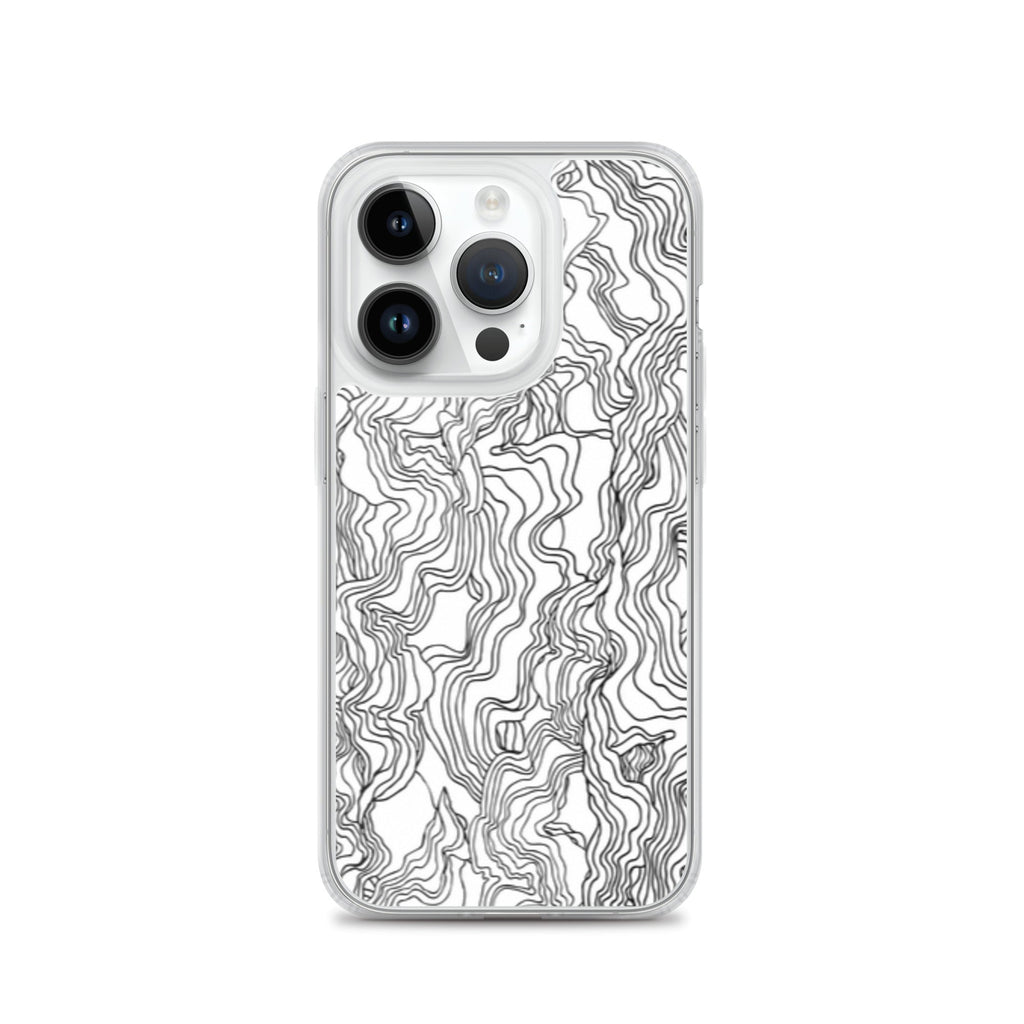 iPhone Case - Black Squiggles