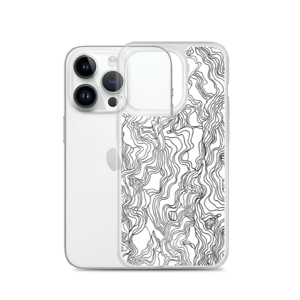 iPhone Case - Black Squiggles