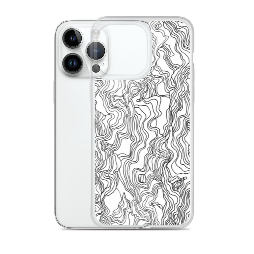 iPhone Case - Black Squiggles