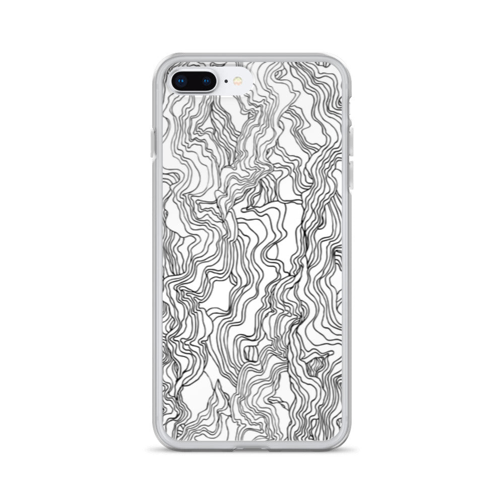 iPhone Case - Black Squiggles