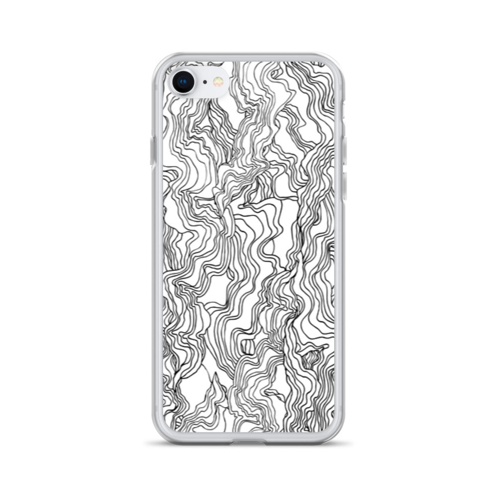 iPhone Case - Black Squiggles