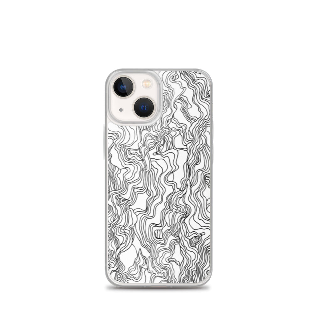 iPhone Case - Black Squiggles