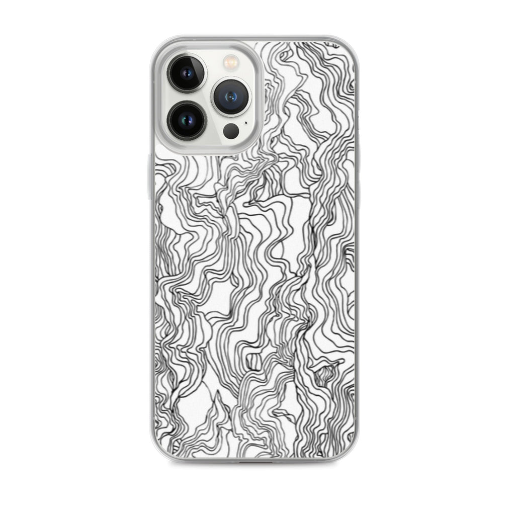 iPhone Case - Black Squiggles