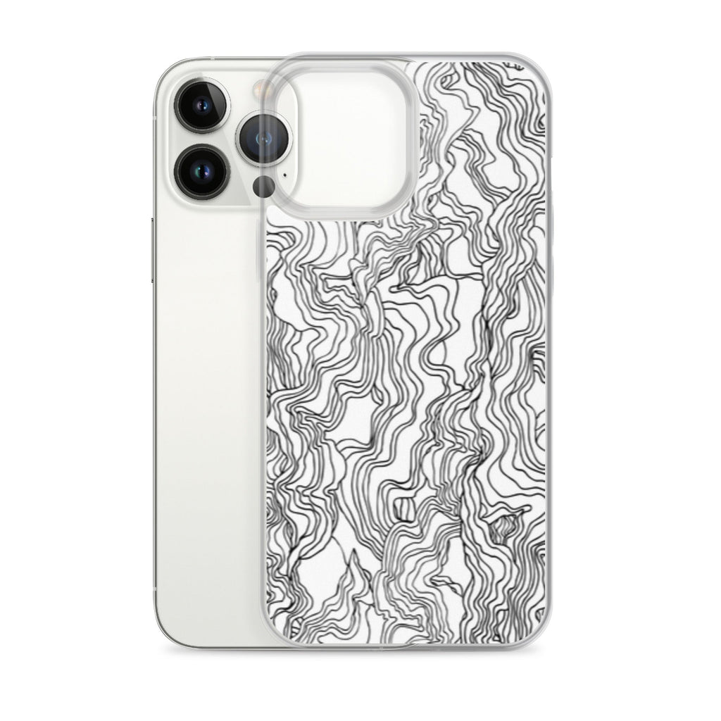 iPhone Case - Black Squiggles