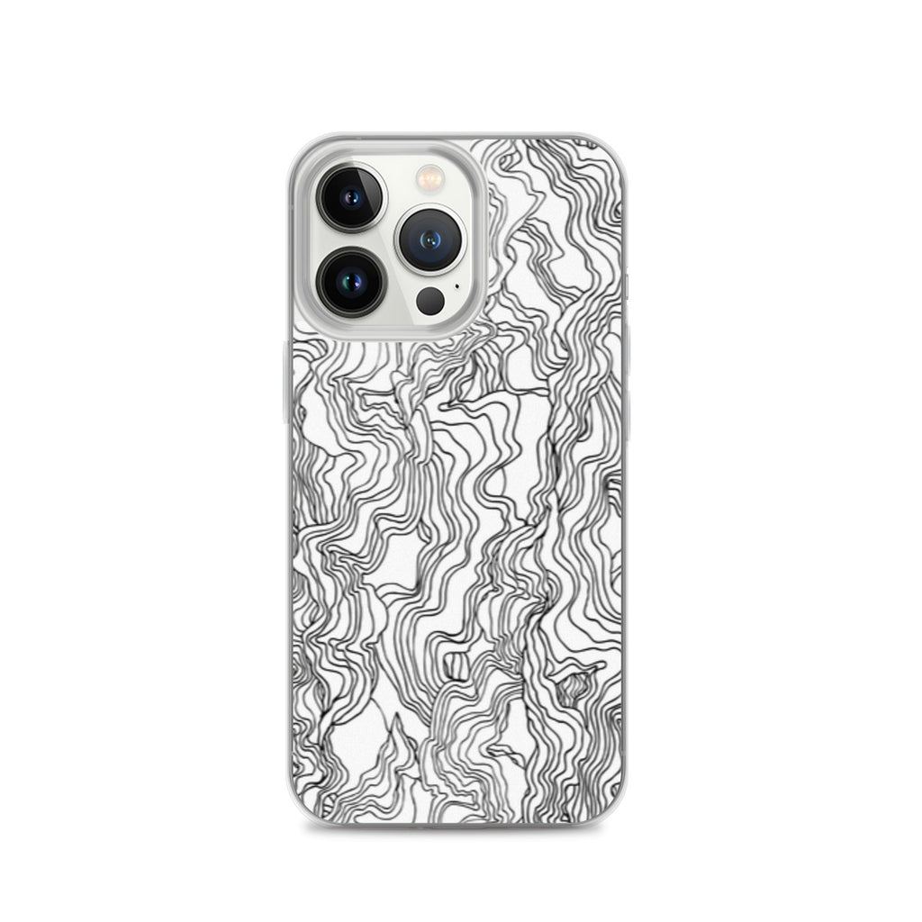 iPhone Case - Black Squiggles