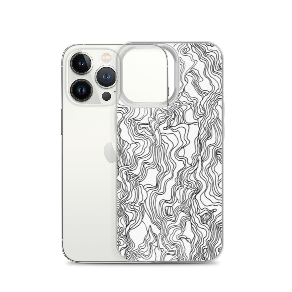 iPhone Case - Black Squiggles