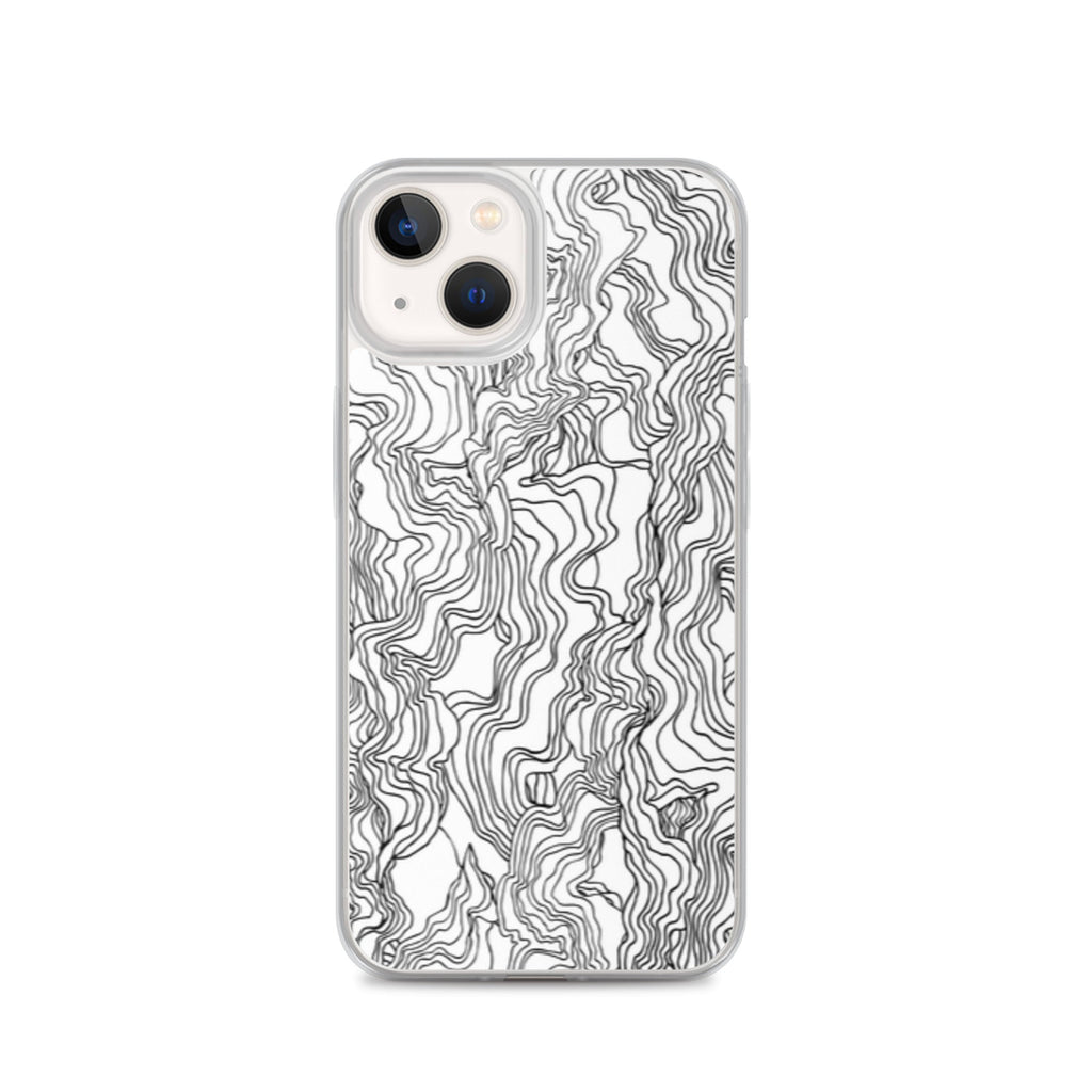 iPhone Case - Black Squiggles