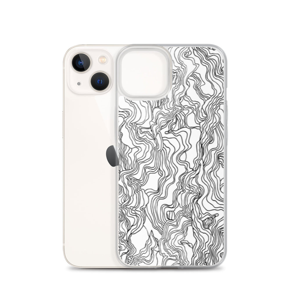 iPhone Case - Black Squiggles