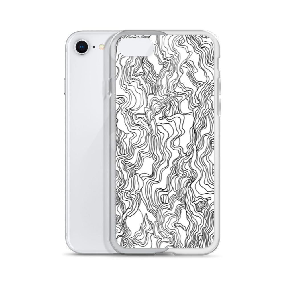 iPhone Case - Black Squiggles