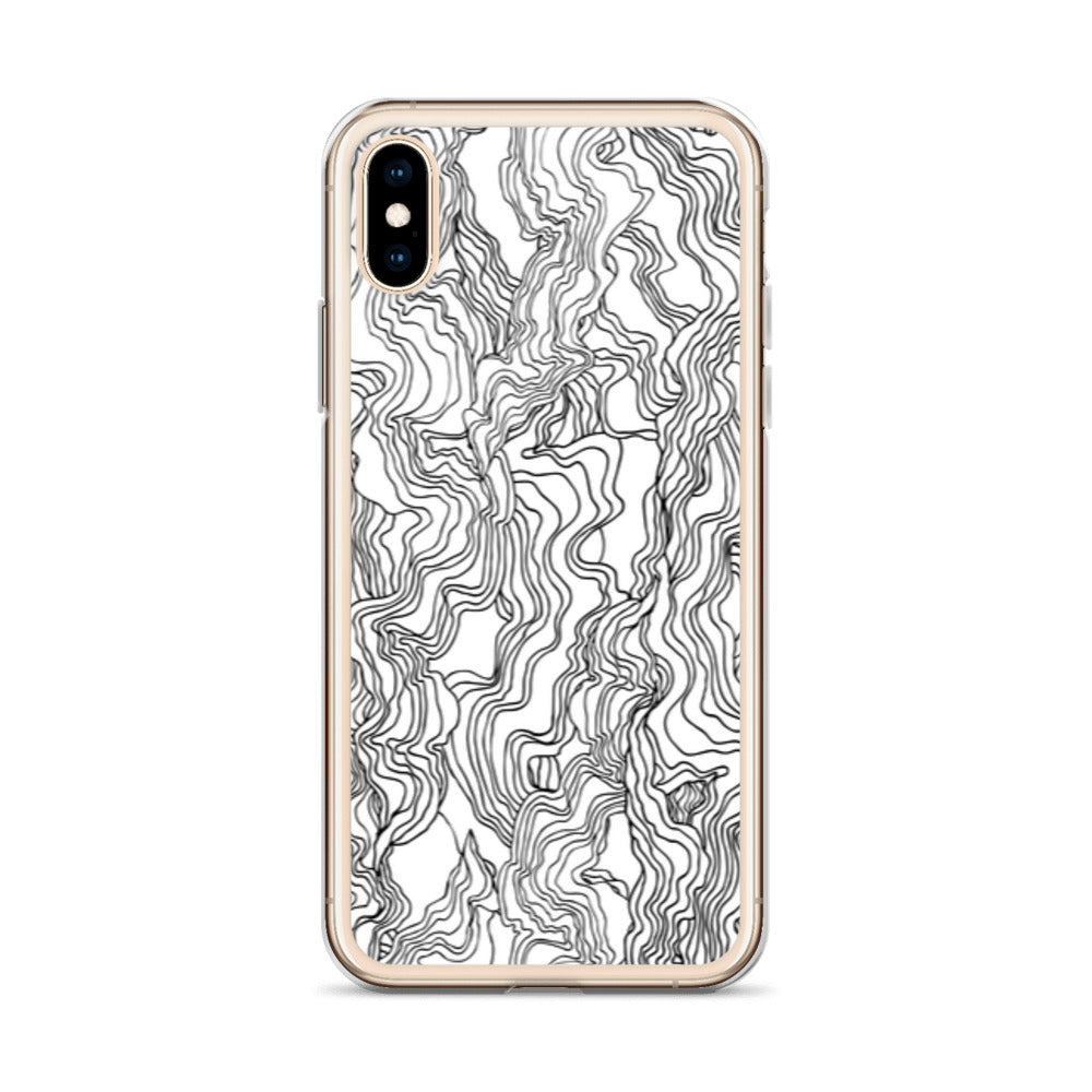 iPhone Case - Black Squiggles