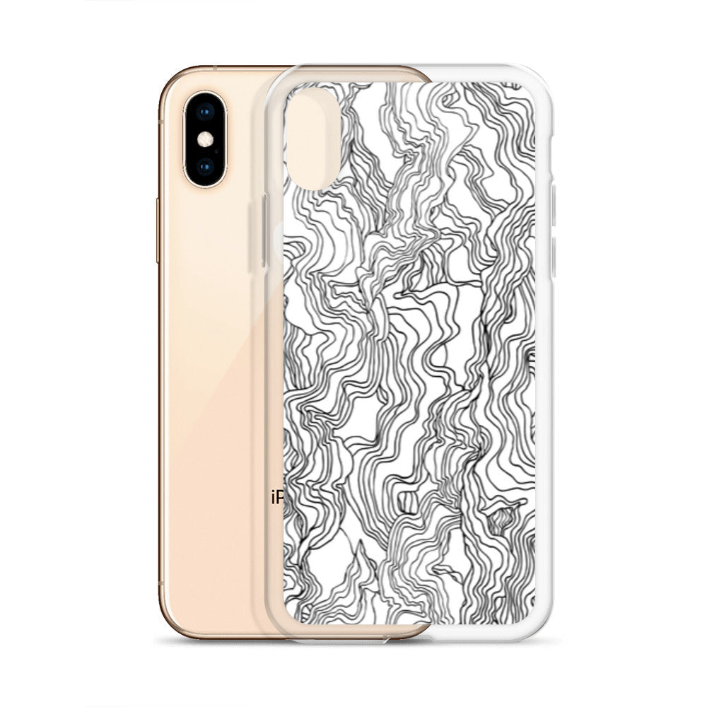 iPhone Case - Black Squiggles