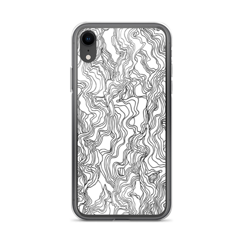 iPhone Case - Black Squiggles