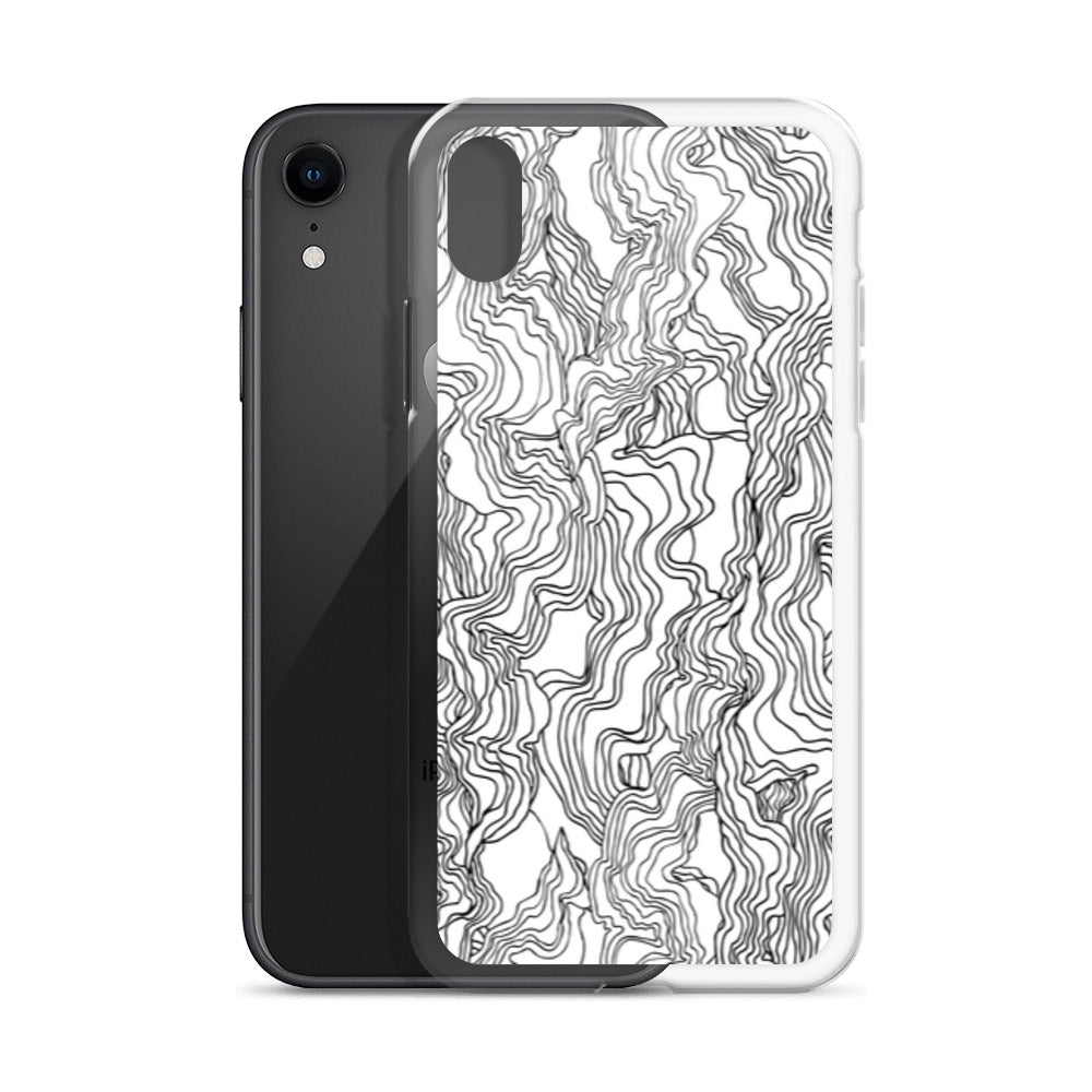 iPhone Case - Black Squiggles