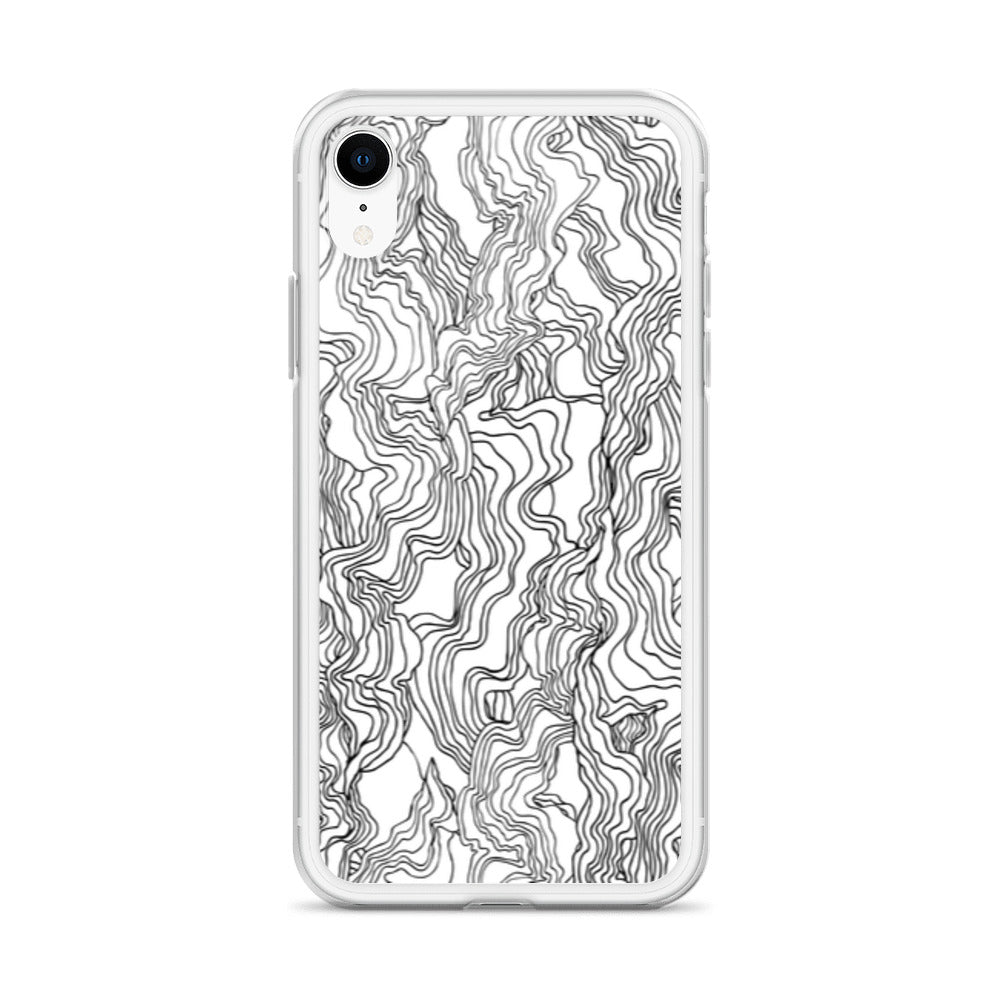 iPhone Case - Black Squiggles