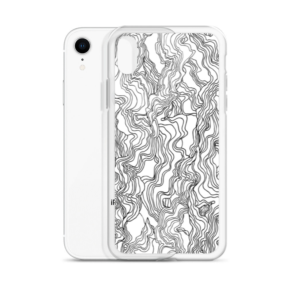 iPhone Case - Black Squiggles