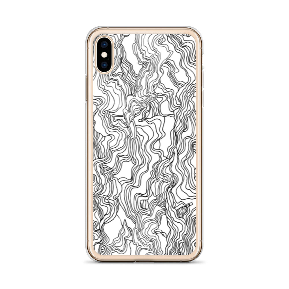 iPhone Case - Black Squiggles