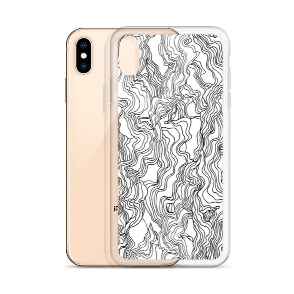 iPhone Case - Black Squiggles