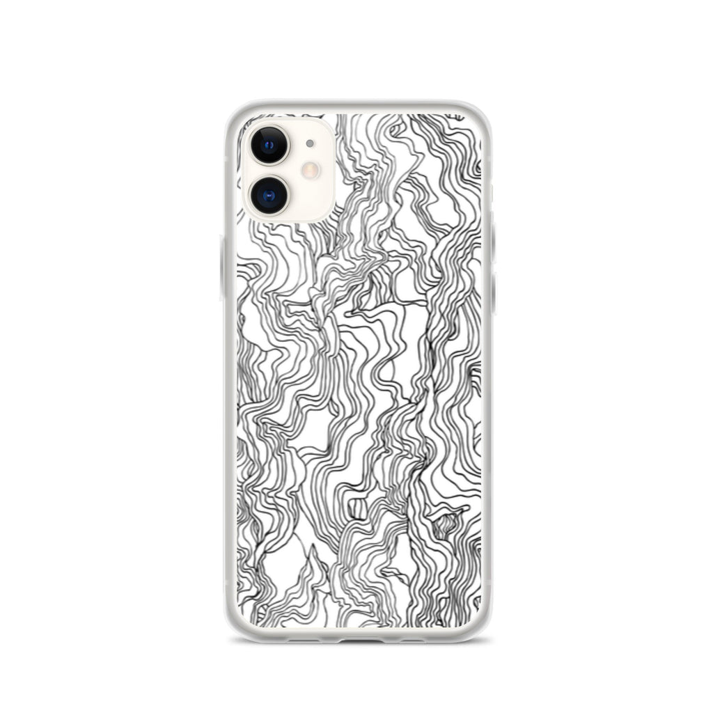 iPhone Case - Black Squiggles