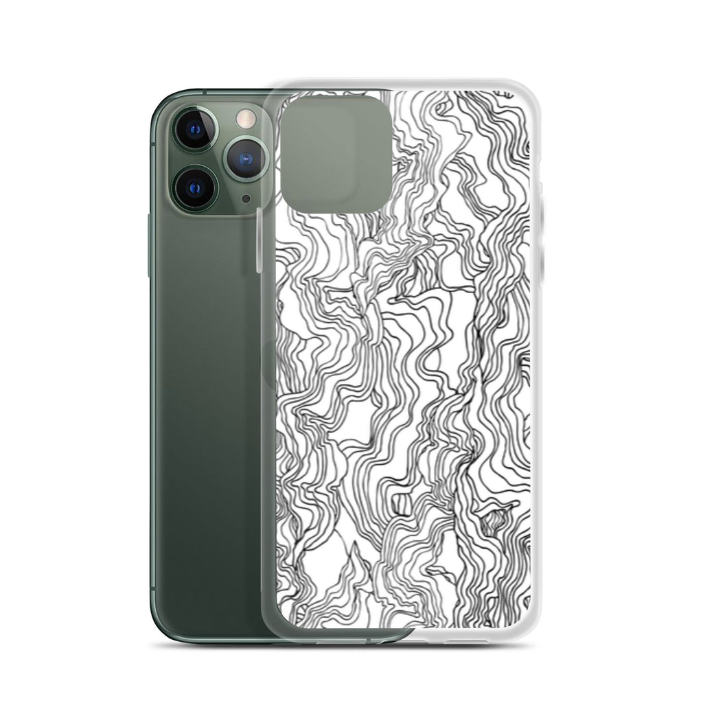 iPhone Case - Black Squiggles