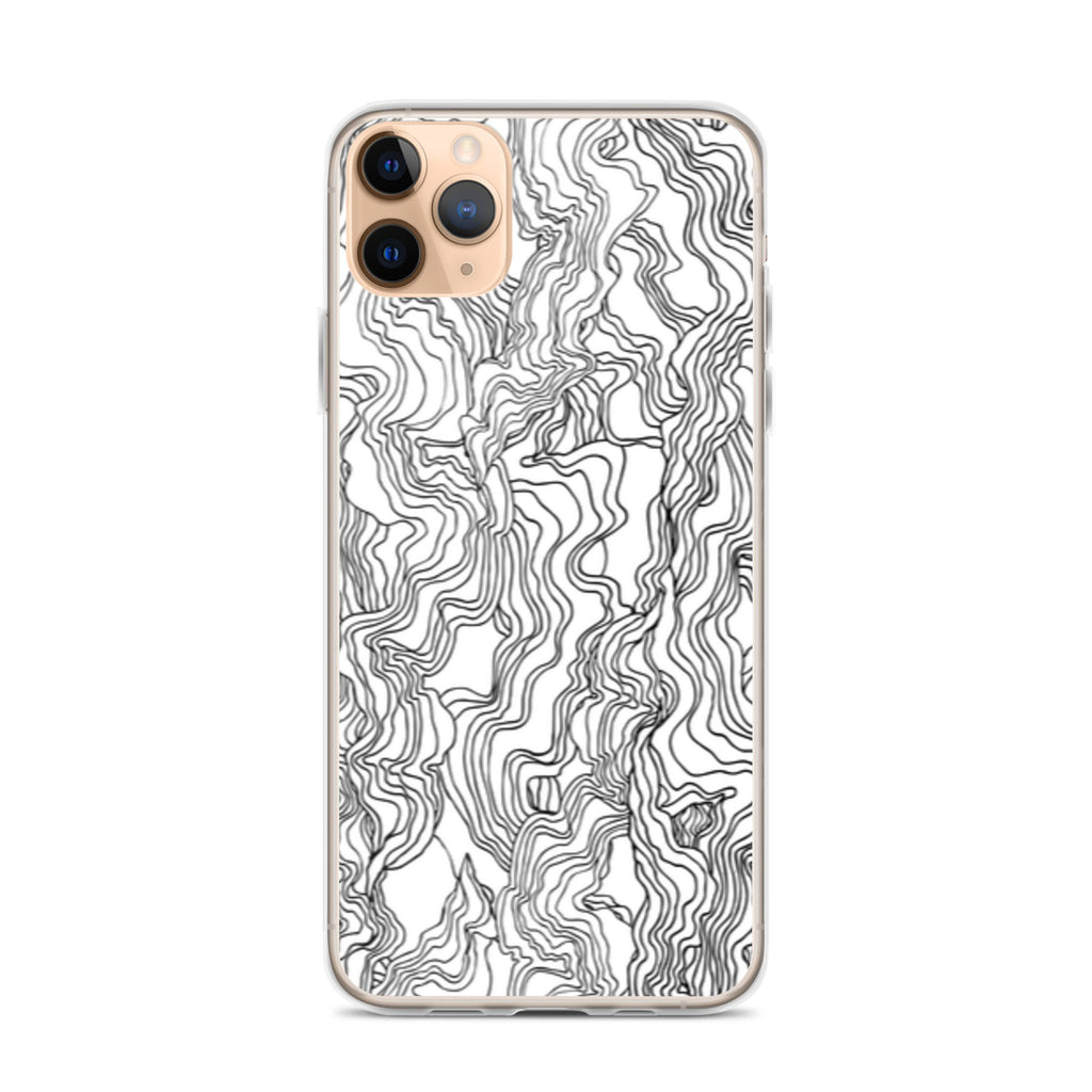 iPhone Case - Black Squiggles