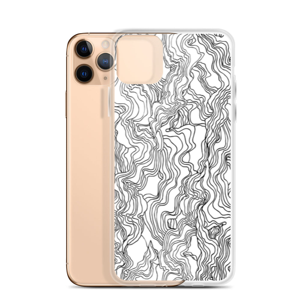 iPhone Case - Black Squiggles