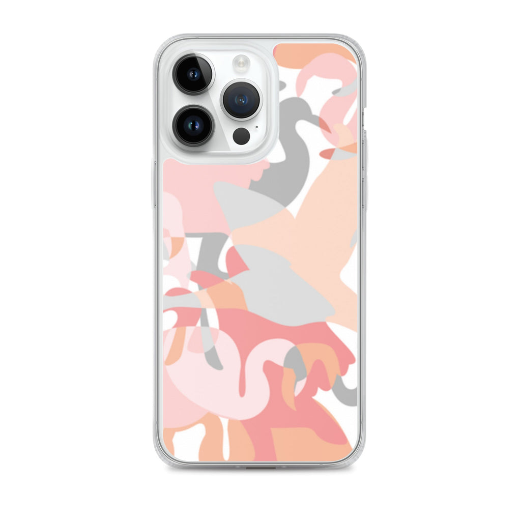 iPhone Case - Pastel Flamingos