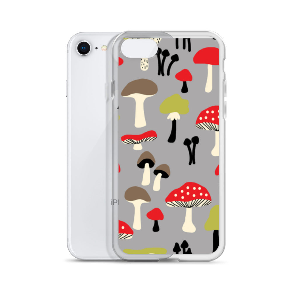 iPhone Case - Red Mushrooms