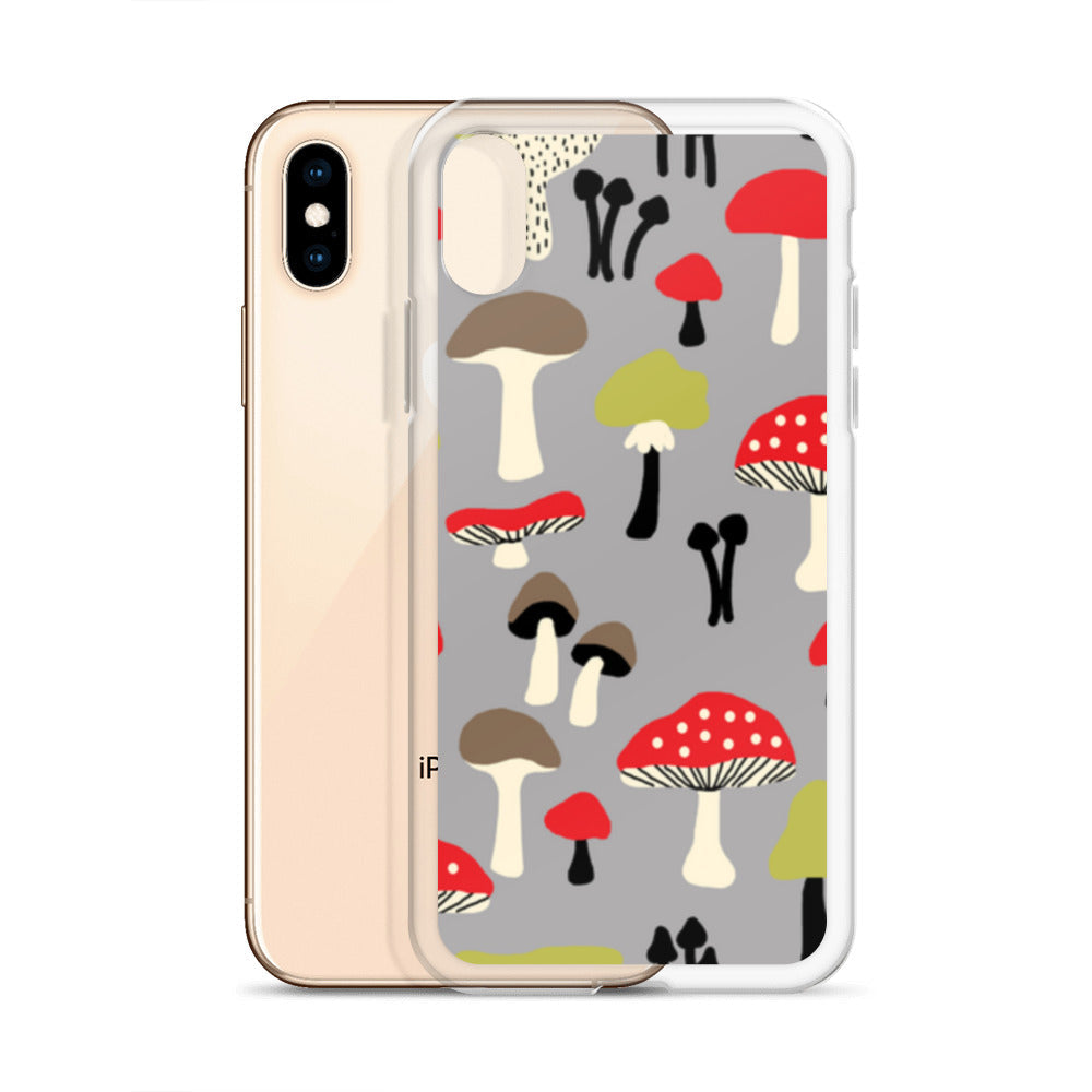 iPhone Case - Red Mushrooms